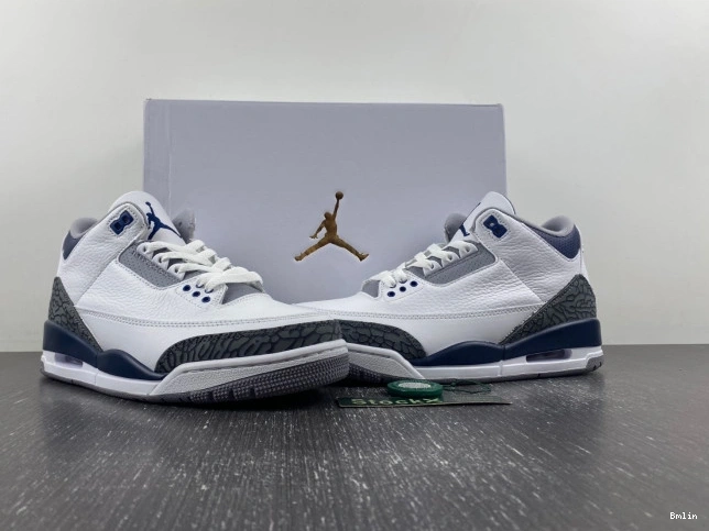 Bmlin Shoes 3 CT8532-140 Navy Air Midnight Jordan 0826